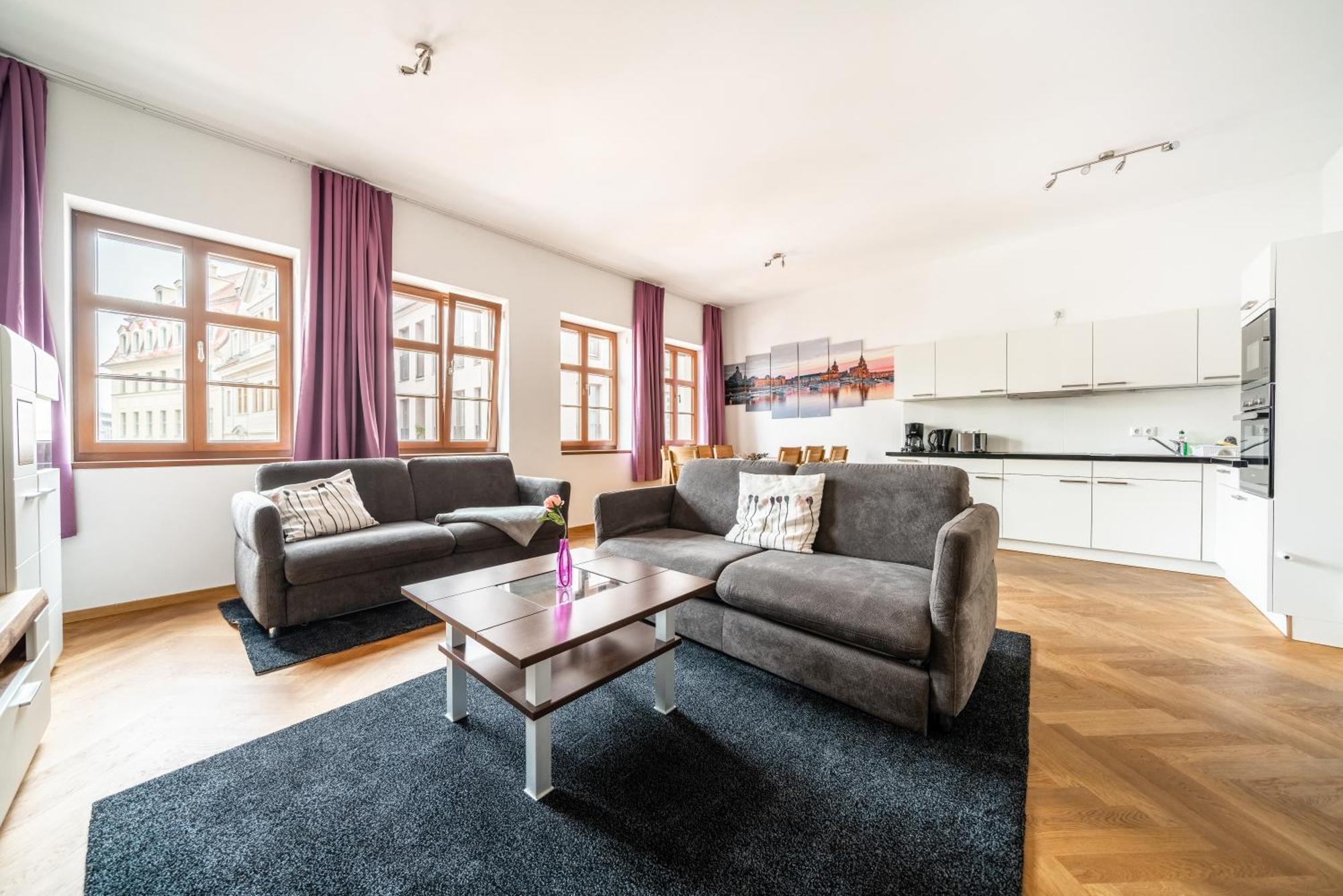 Familienapartment An Der Frauenkirche Дрезден