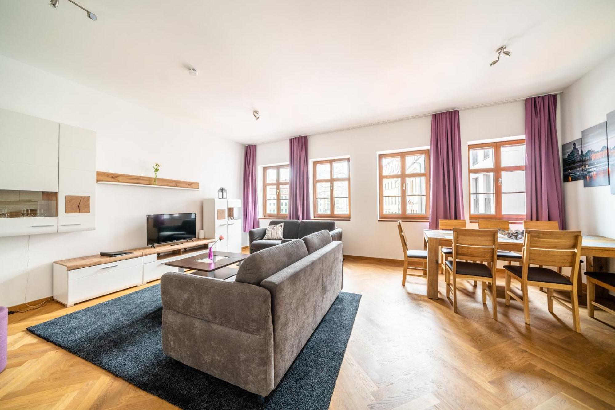 Familienapartment An Der Frauenkirche * Дрезден